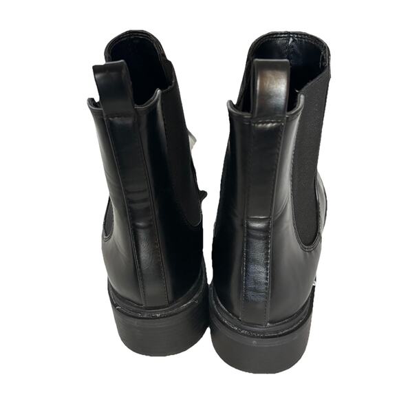 Zara Women's Boots Black EUC Chelsea Ankle Bootie EU Size 38 US 7.5–8 - Picture 14 of 15